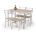 Essgruppe FAUST, Metall/Sonoma-Eiche
