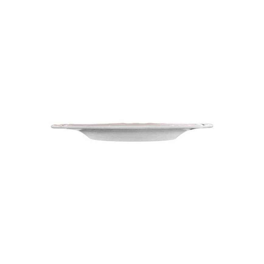 Essservice, 53-teilig, weiß/silber, Porzellan