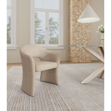 Esszimmerstuhl TORI mit Armlehnen, beige