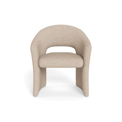 Esszimmerstuhl TORI mit Armlehnen, beige