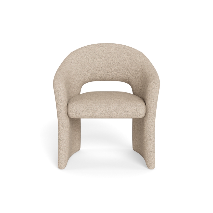 Esszimmerstuhl TORI mit Armlehnen, beige