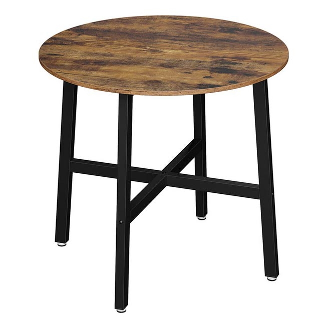 Esstisch ELDUR braun/schwarz