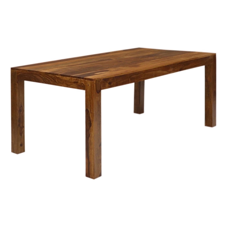 Esstisch GANI 140x90 cm Massivholz/Rosenholz