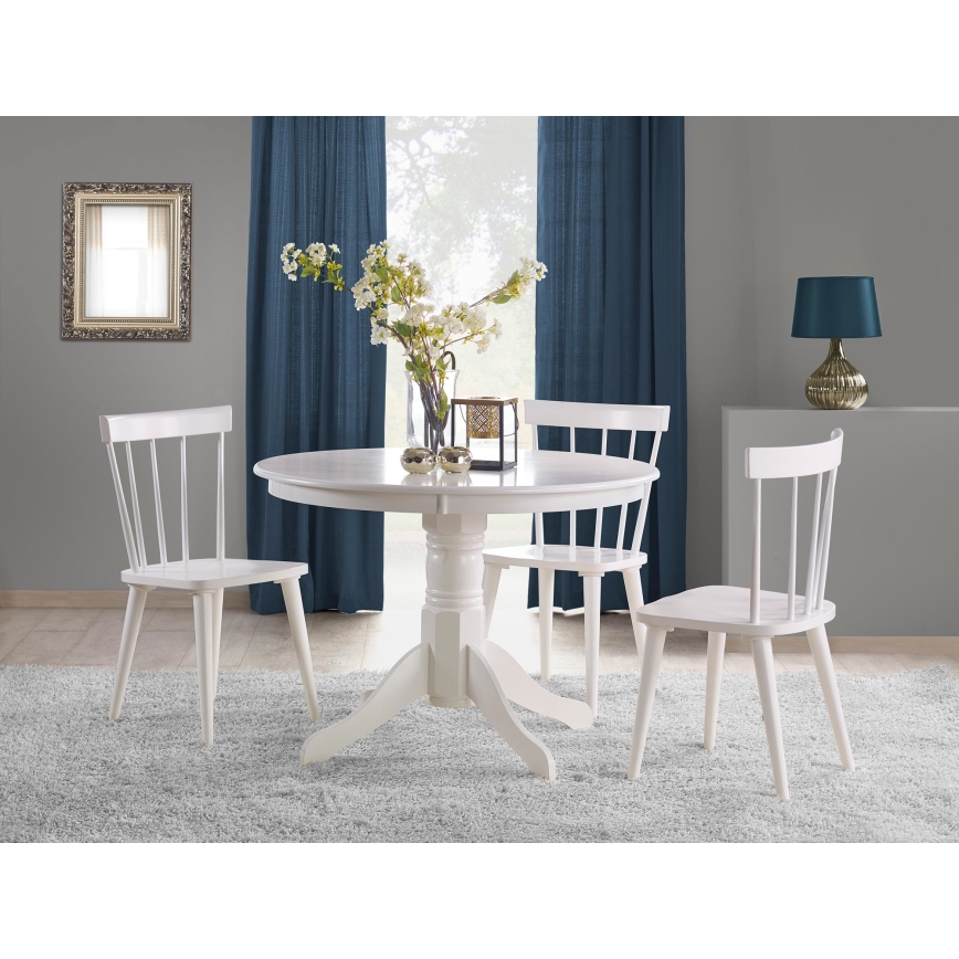 Esstisch KOTI Ø 106 cm, weiß