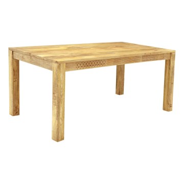 Esstisch MANU 175x90 cm Massivholz/Mangobaum
