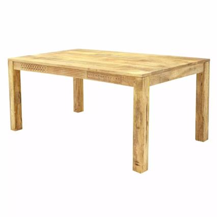 Esstisch MANU 175x90 cm Massivholz/Mangobaum