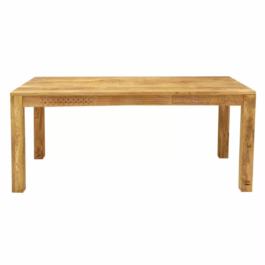 Esstisch MANU 175x90 cm Massivholz/Mangobaum