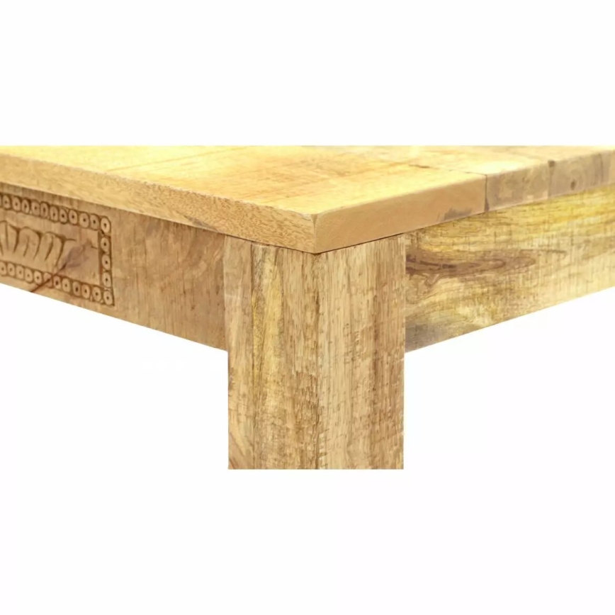 Esstisch MANU 175x90 cm Massivholz/Mangobaum