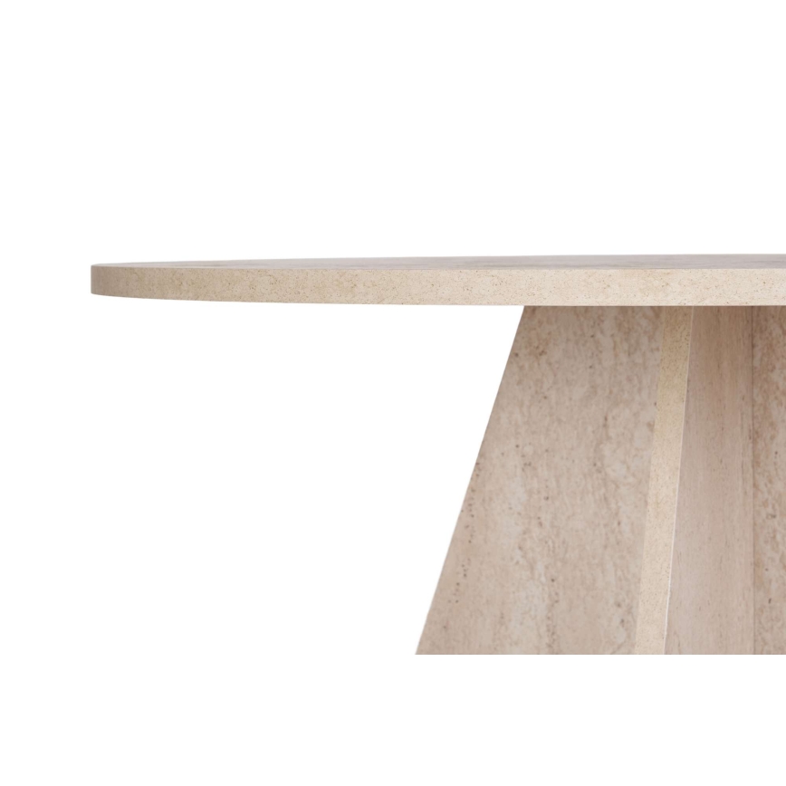 Esstisch MATIN Ø 120 cm, beige