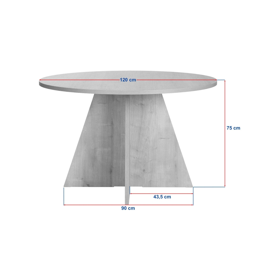 Esstisch MATIN Ø 120 cm, beige