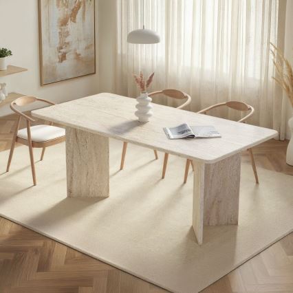 Esstisch NEL, 180 x 90 cm, Beige