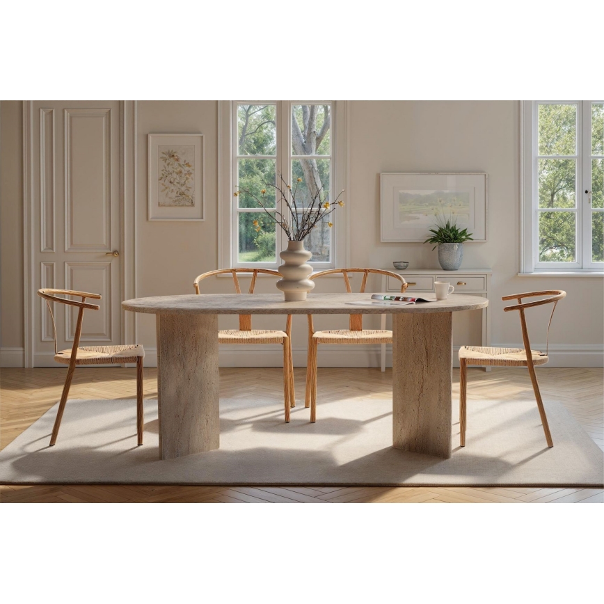 Esstisch NEL 180x90 cm beige
