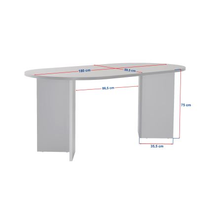 Esstisch NEL 180x90 cm beige