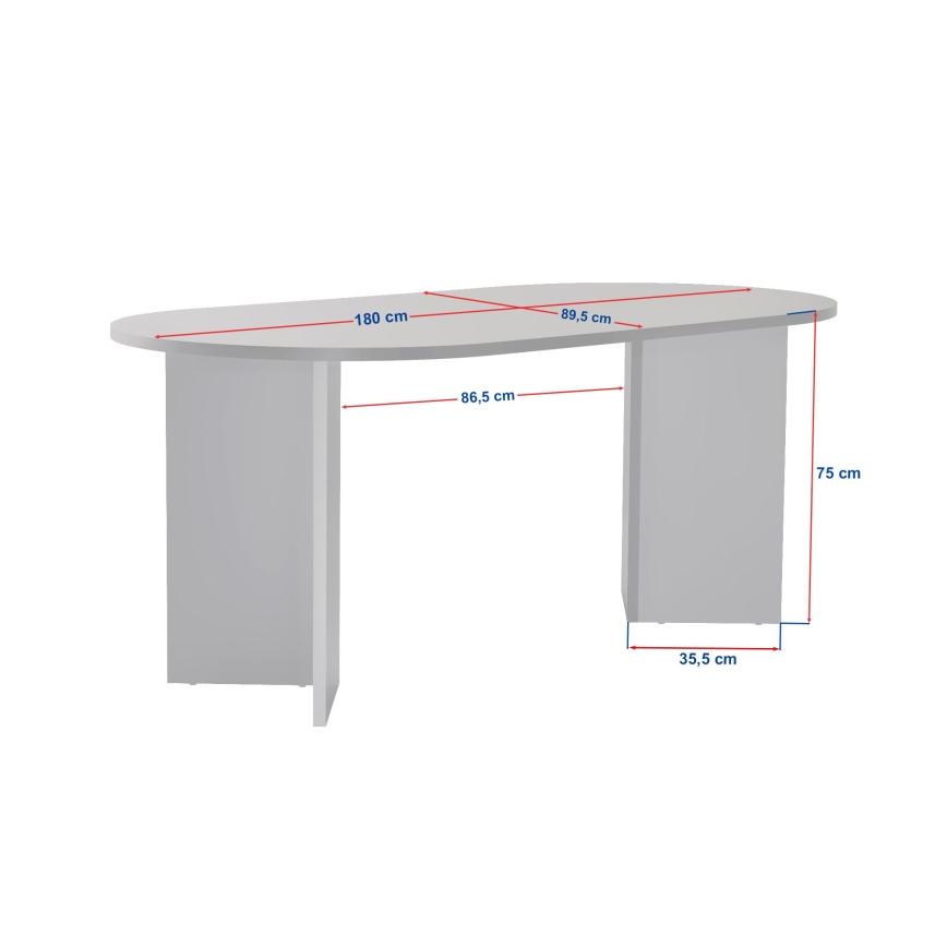 Esstisch NEL 180x90 cm beige