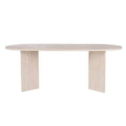 Esstisch NEL 200 × 90 cm, beige