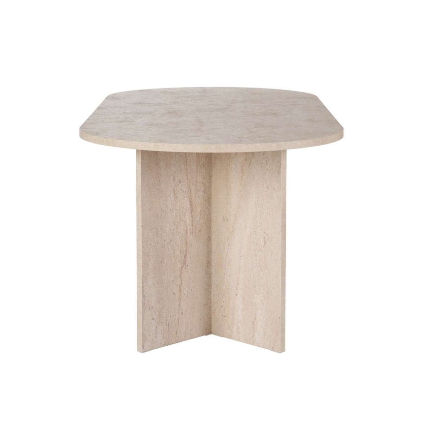 Esstisch NEL 200 × 90 cm, beige