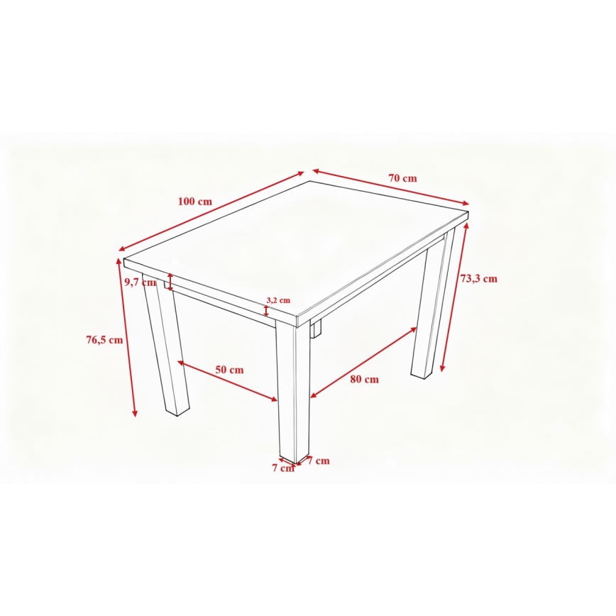 Esstisch NOAH Sonoma-Eiche