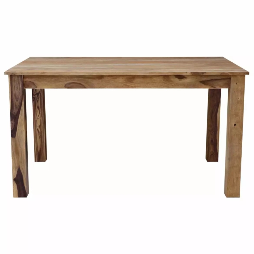 Esstisch RAMI 120x90 cm Massivholz/Rosenholz
