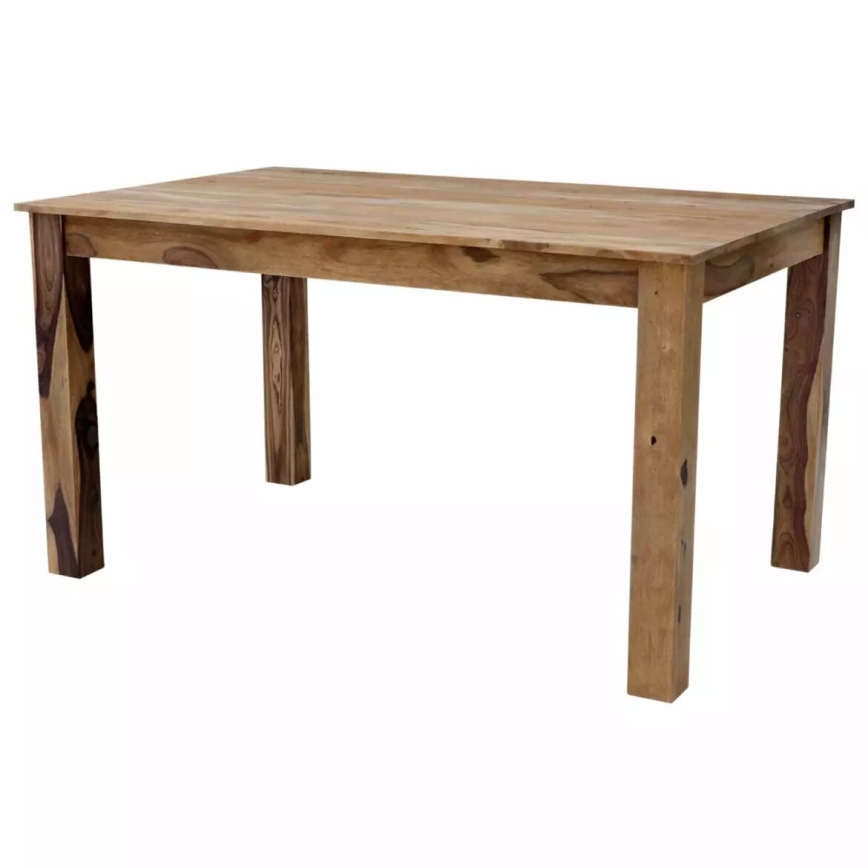 Esstisch RAMI 120x90 cm Massivholz/Rosenholz