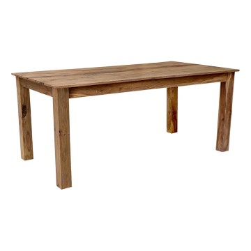 Esstisch RAMI 175x90 cm Massivholz/Rosenholz