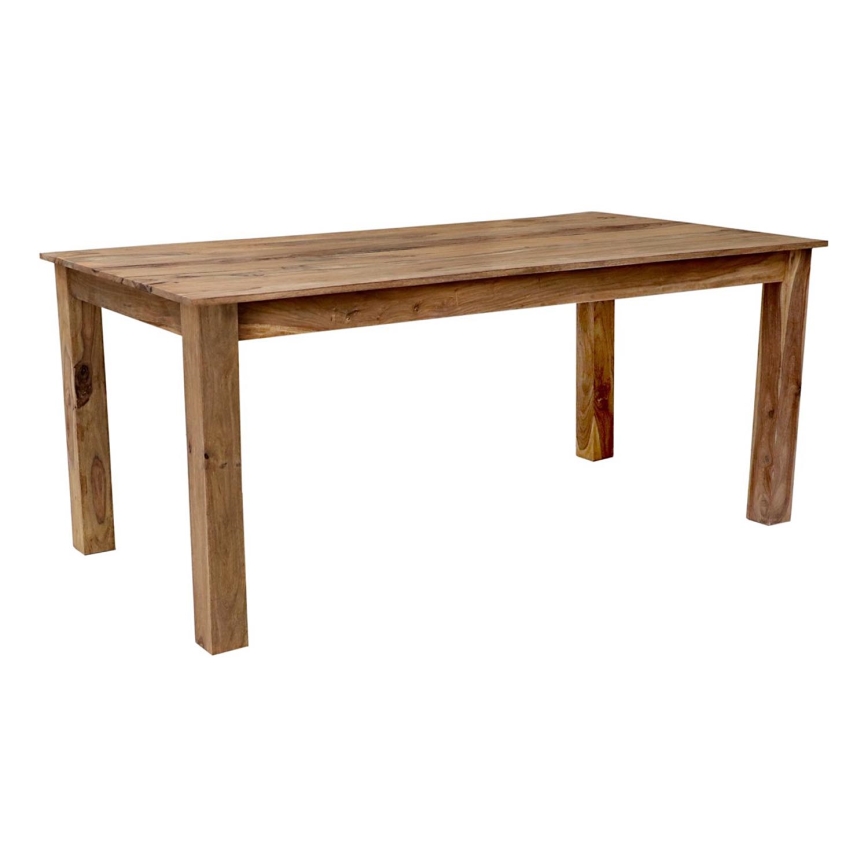 Esstisch RAMI 175x90 cm Massivholz/Rosenholz
