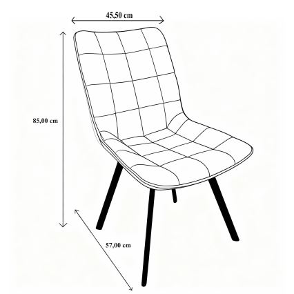 Esszimmerstuhl ADINA Beige