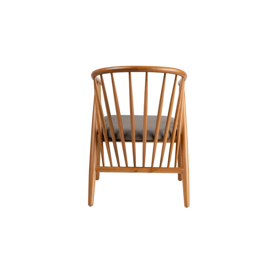 Esszimmerstuhl DORIS 82x56 cm Eiche/grau