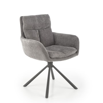 Esszimmerstuhl HALSA 1 Stück grau