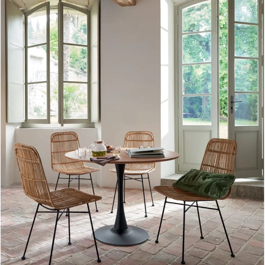Esszimmerstuhl KUBU Rattan
