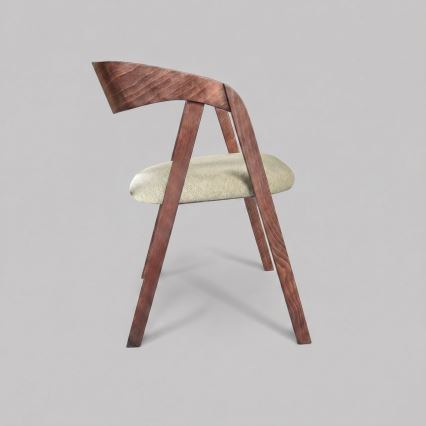 Esszimmerstuhl LUSO Nussbaum/Beige