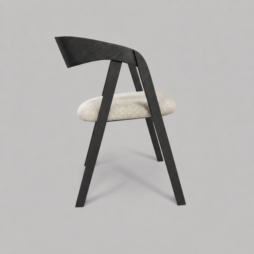 Esszimmerstuhl LUSO schwarz/beige