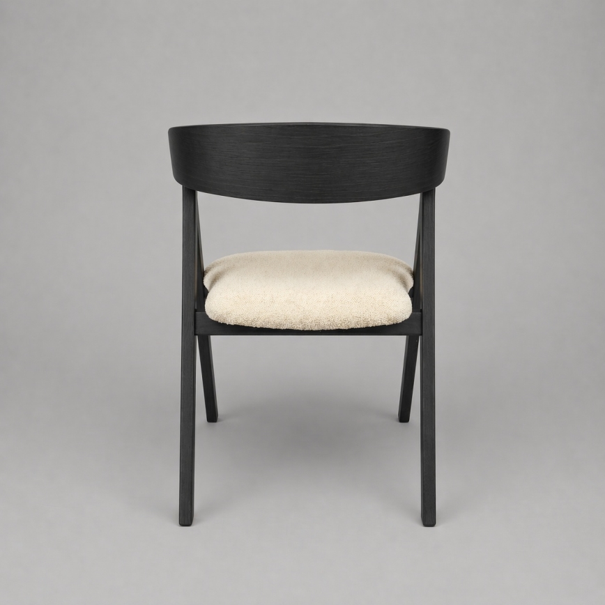 Esszimmerstuhl LUSO schwarz/beige