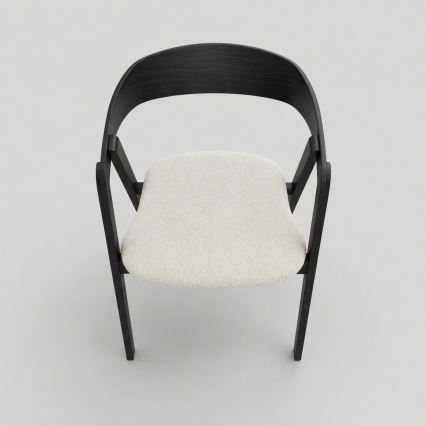Esszimmerstuhl LUSO schwarz/beige