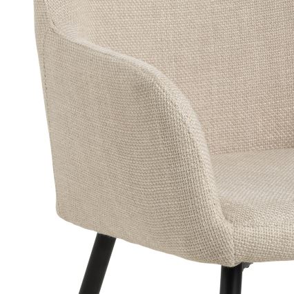 Esszimmerstuhl mit Armlehnen TANYA 1 Stk. beige