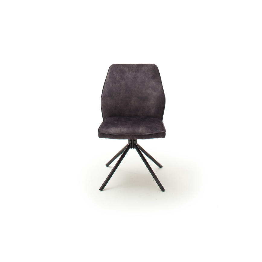 Esszimmerstuhl NEXORO 2er-Set anthrazit