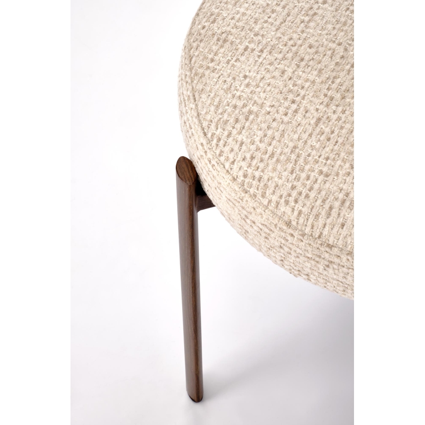 Esszimmerstuhl SIDUS, 1 Stk., beige/Nussbaum