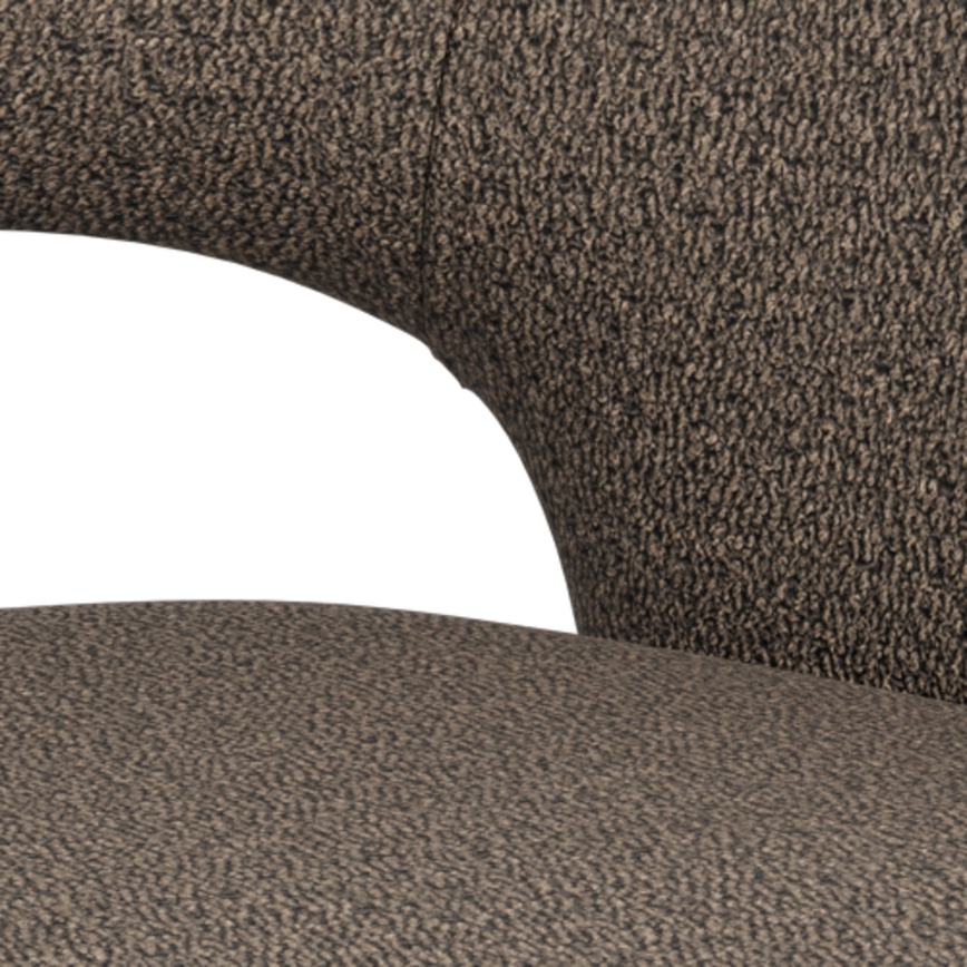 Esszimmerstuhl mit Armlehnen TORI taupe