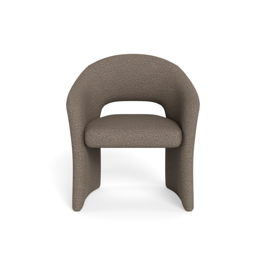 Esszimmerstuhl mit Armlehnen TORI taupe