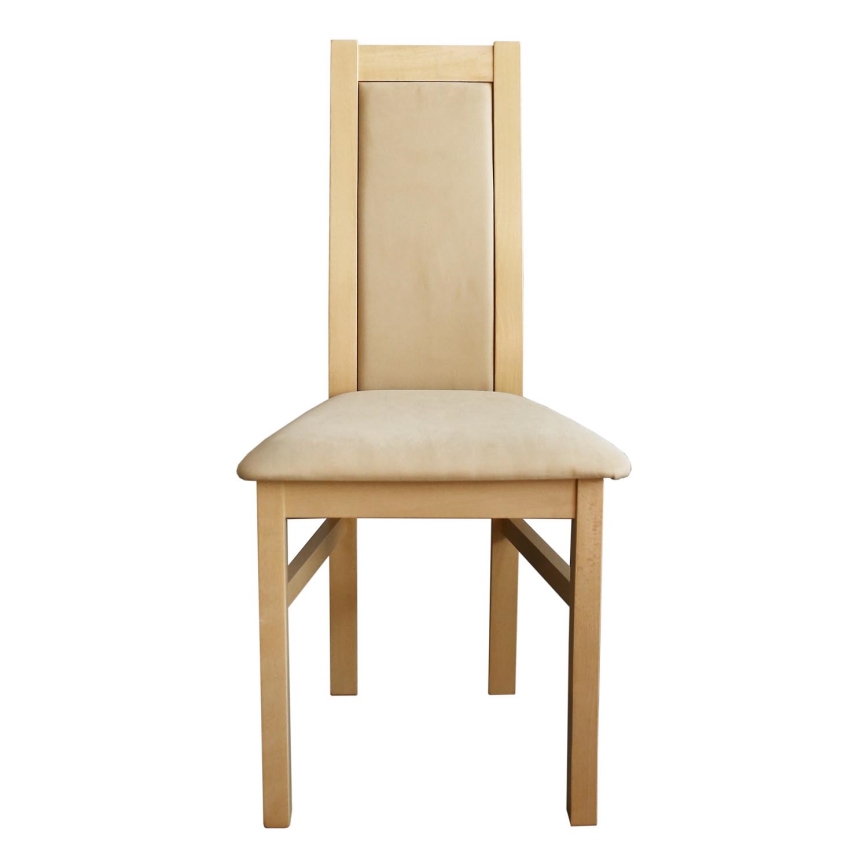 Esszimmerstuhl ZOE Buche/cremefarben