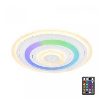 Esto 746072 - LED Dimmbare Deckenleuchte RAINBOW RGB LED/28W/230V 60 cm