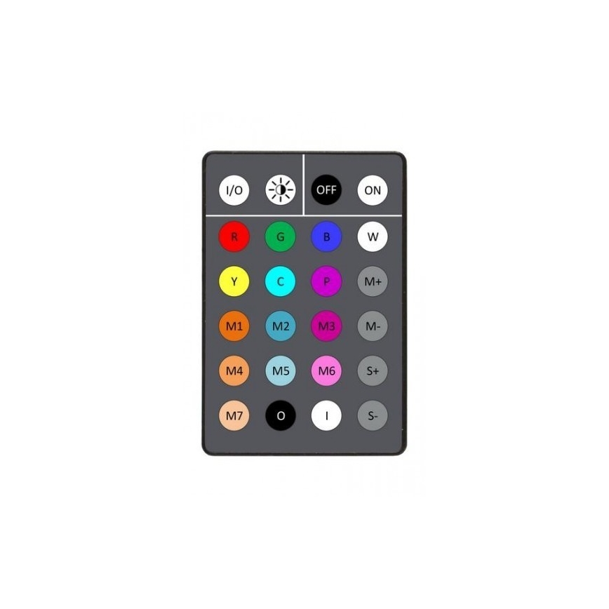 Esto 746072 - LED Dimmbare Deckenleuchte RAINBOW RGB LED/28W/230V 60 cm