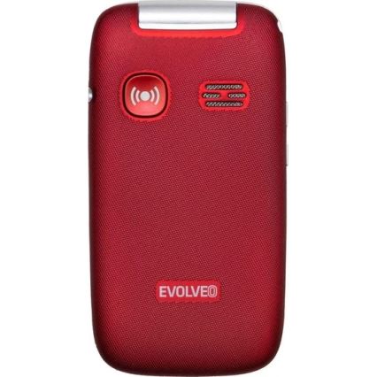 Evolveo - EasyPhone FS, Klapptelefon 2.8 rot