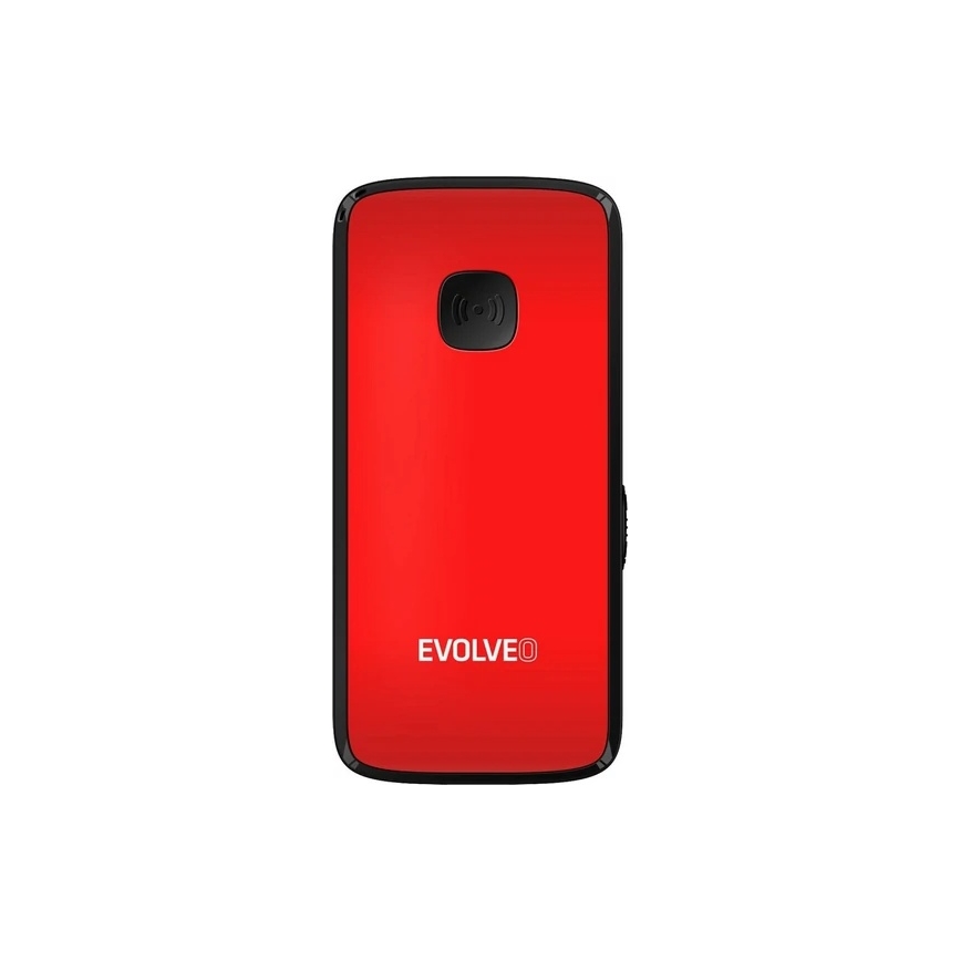 Evolveo - EasyPhone ID Mobiltelefon für Senioren rot