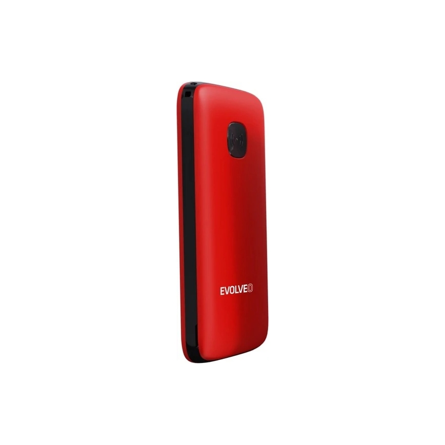 Evolveo - EasyPhone ID Mobiltelefon für Senioren rot