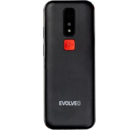 Evolveo - EasyPhone LT 4G Mobiltelefon für Senioren schwarz