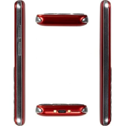 Evolveo - EasyPhone LT, 4G-Seniorenhandy, rot