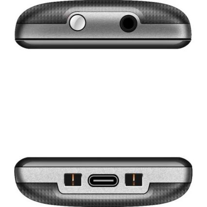 Evolveo - EasyPhone, Mobiltelefon für Senioren, schwarz