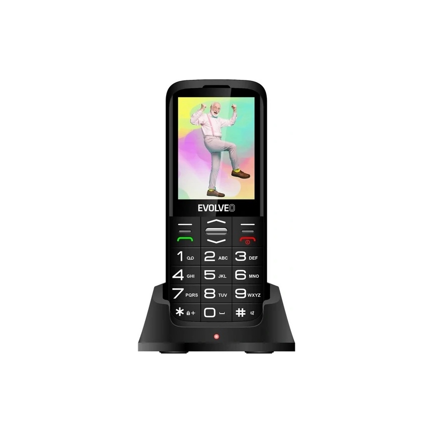 Evolveo - EasyPhone XO Seniorenhandy, schwarz