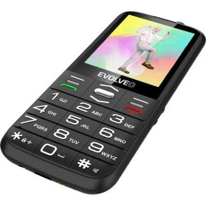 Evolveo - EasyPhone XO Seniorenhandy, schwarz