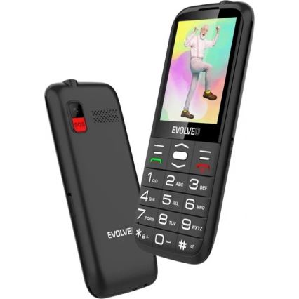 Evolveo - EasyPhone XO Seniorenhandy, schwarz